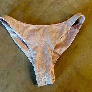 RAD pole bottoms - worn once - super sparkly pinky purple